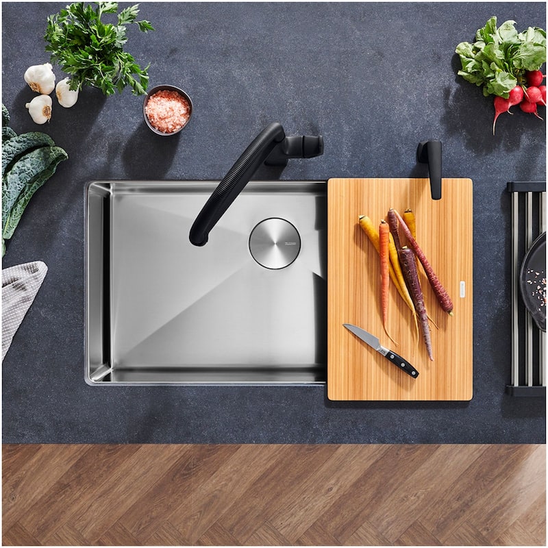 Blanco Quatrus Ash Compound Cutting Board - Wood