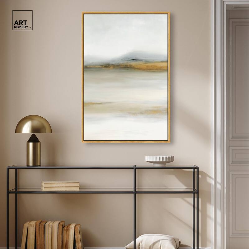 Misty Expanse II Canvas by Art Remedy