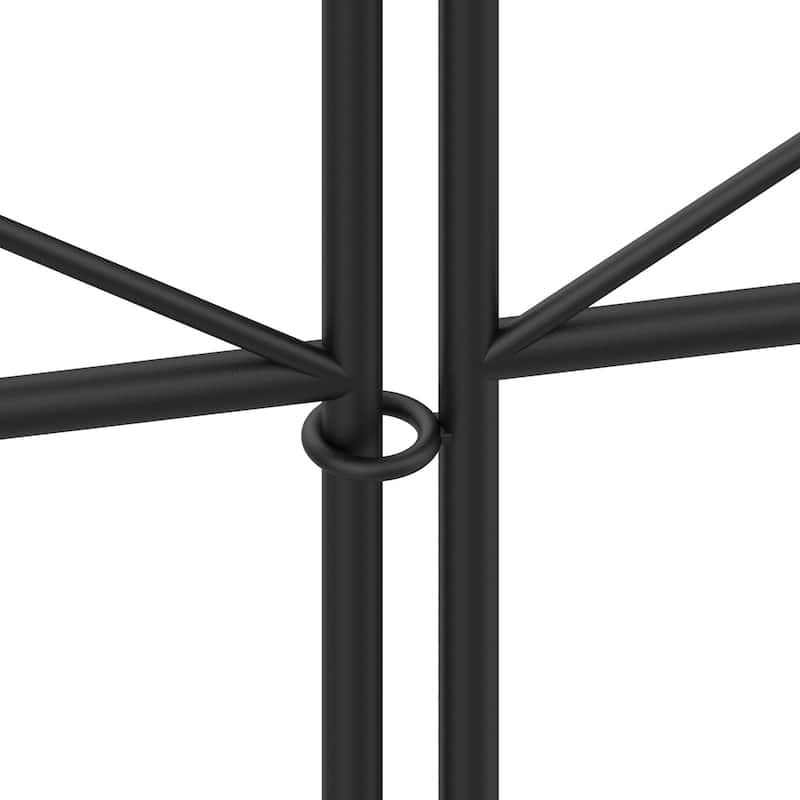 Kerrogee Folding Decorative Garden Fence, Metal Landscape Set of 5