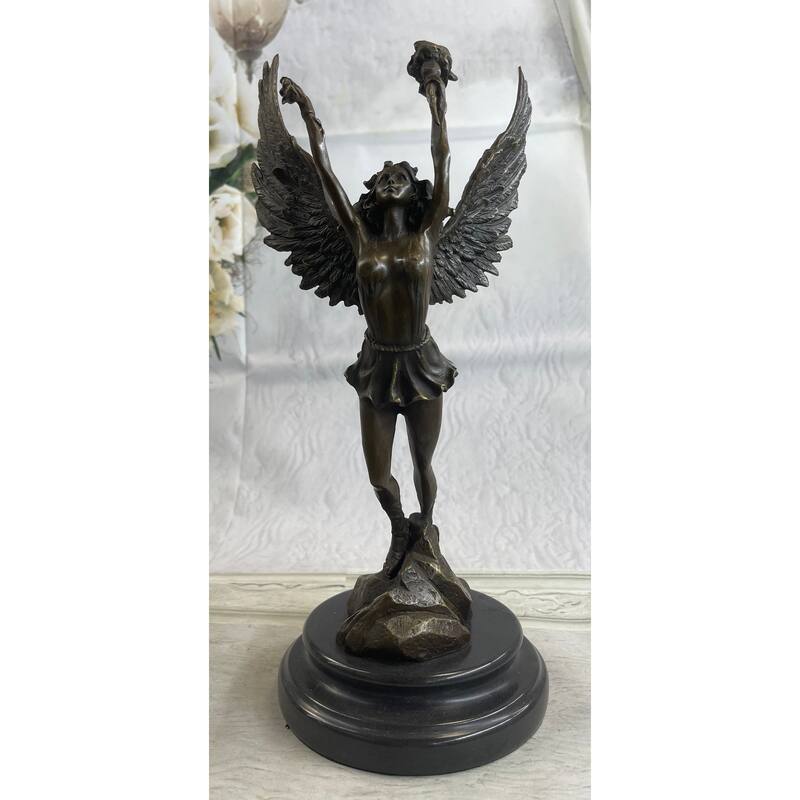 Hand Made Venus Goddess Of Love Bronze Sculpture Statue Art Figurine By Moreau