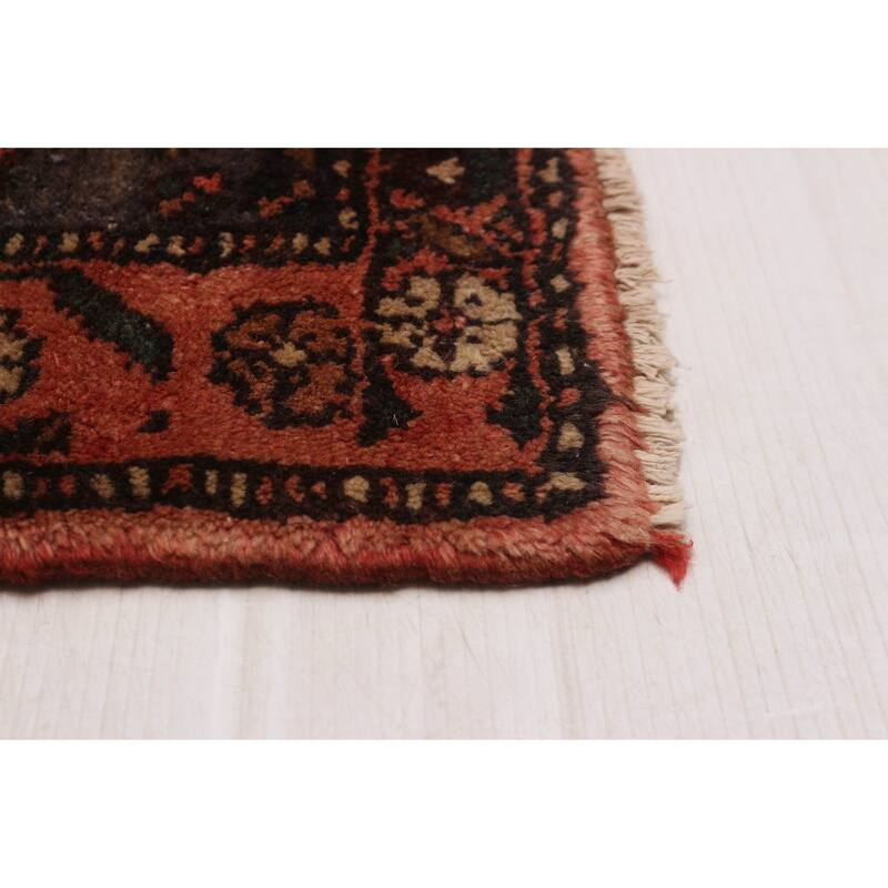 ECARPETGALLERY Hand-knotted Konya Anatolian Dark Copper Wool Rug - 4'2 x 7'3