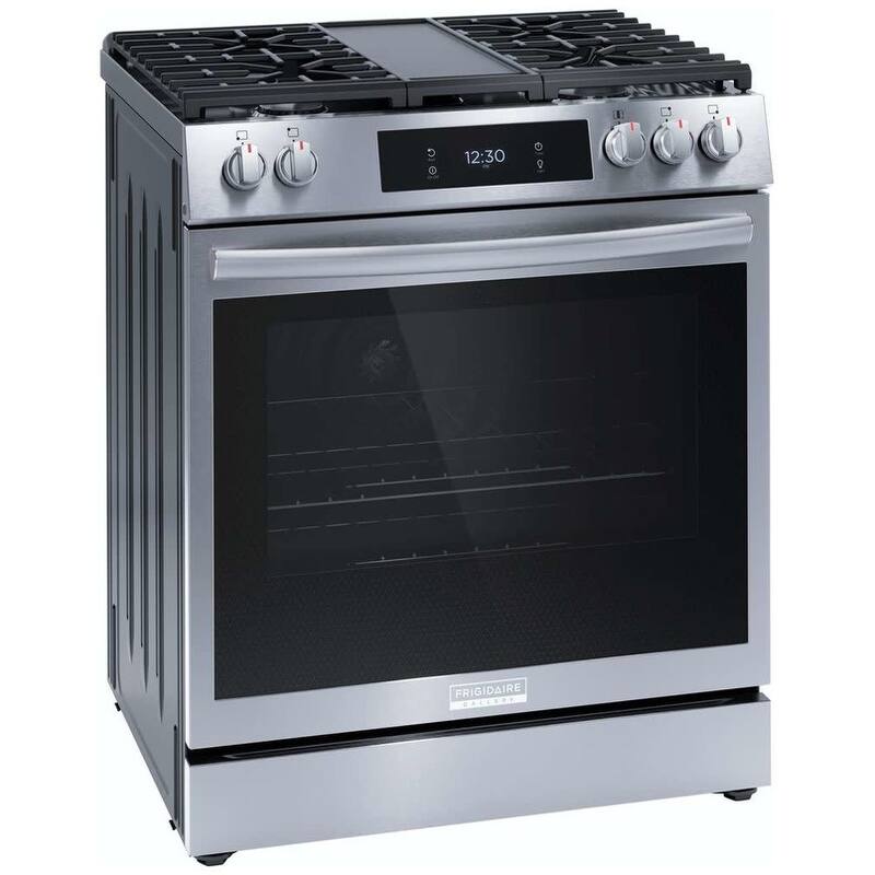 Frigidaire GCFG3060B 30" Wide 6.1 Cu. Ft. Gas Range with Air Fry and