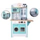 preview thumbnail 5 of 9, Teamson Kids - Little Chef Santos Retro Play Kitchen - Petrol/wood