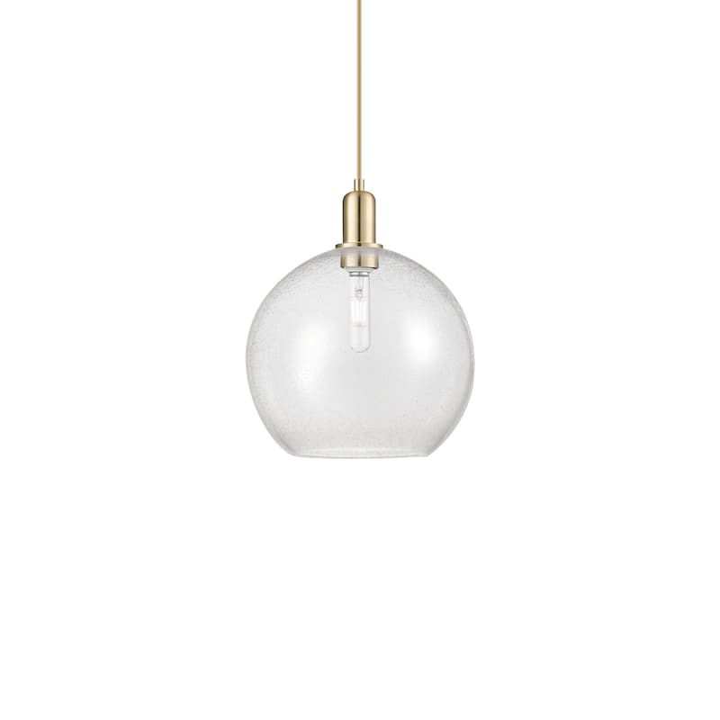 Innovations Lighting 716-1P-15-12 Athens Pendant Athens 12" Wide - Champagne Bronze / Seedy
