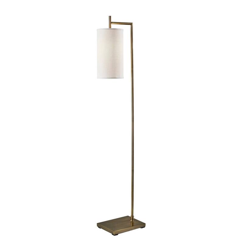 Zion Floor Lamp - Antique Brass