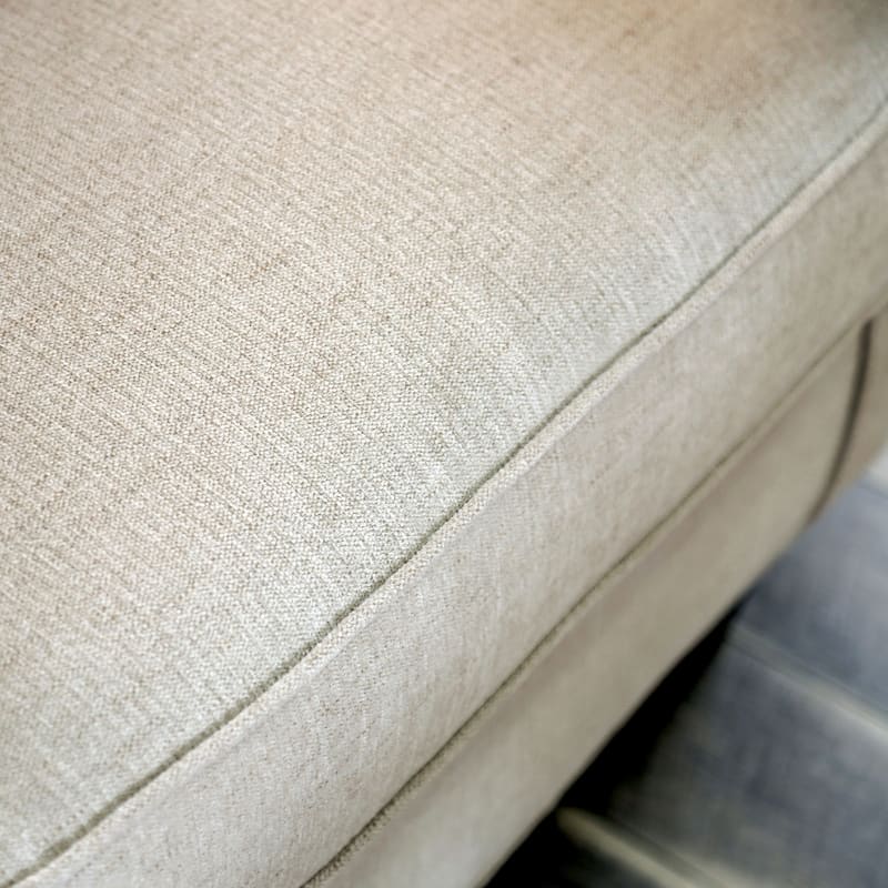 Lilu Transitional Ivory Chenille Cushioned Loveseat by Furniture of America
