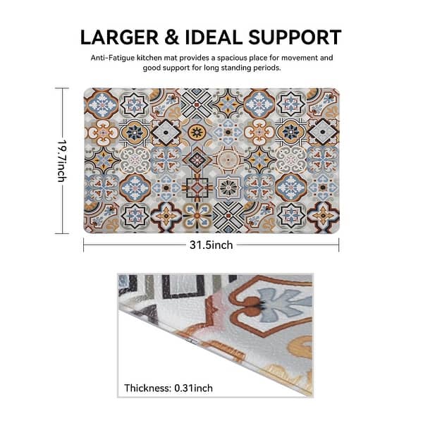 Ray Star PVC Foam Kitchen Mat (Artistic) Bed Bath & Beyond 35247589