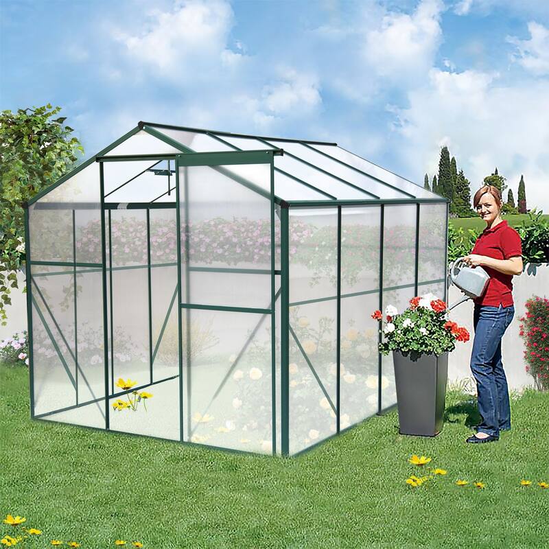 Heavy Duty Walk-in Plant Garden Greenhouse for Backyard Outdoor - 6'x 8'