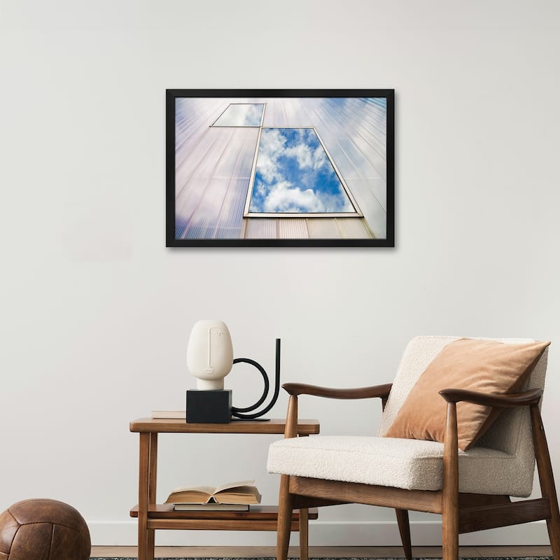 Sky Frames Premium Framed Poster by Linda Wride