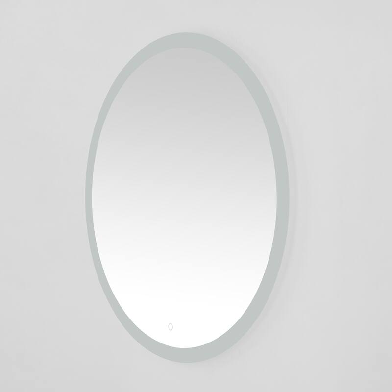 SAFAVIEH Tamisha 36" Led Vanity Mirror - Silver / White - 36Wx1Dx36H