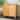 Brown Wooden Ribbed 1 Door and 3 Drawers Cabinet with Gold Metal Handles