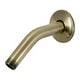 preview thumbnail 12 of 10, Kingston Brass Trimscape 6-Inch Shower Arm with Flange Antique Brass