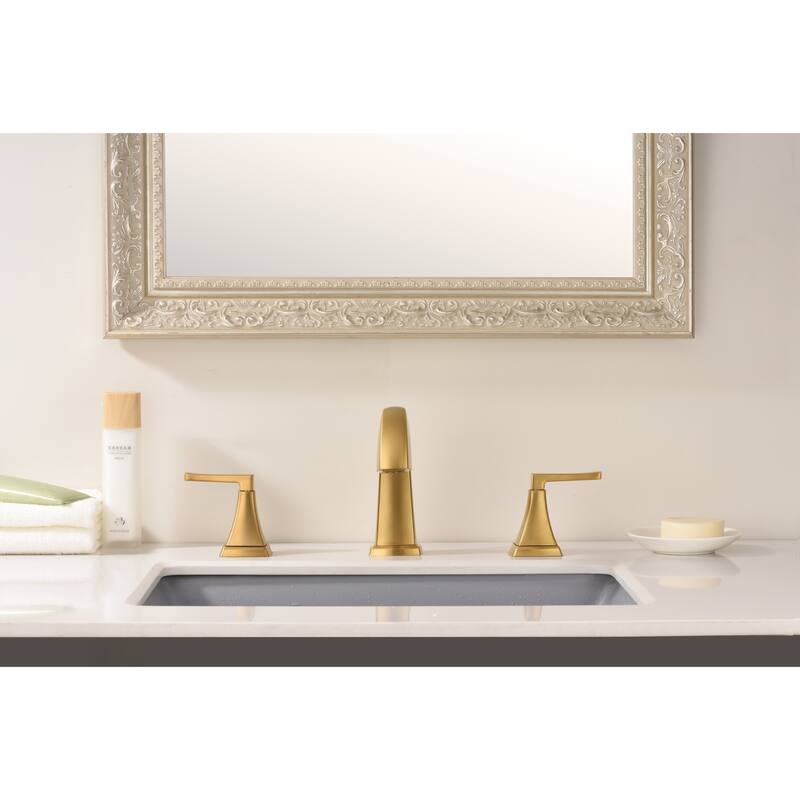 Ultra Faucets Lotto Collection 3-Hole Two-Handle Widespread Lavatory Faucet with Pop-Up Assembly