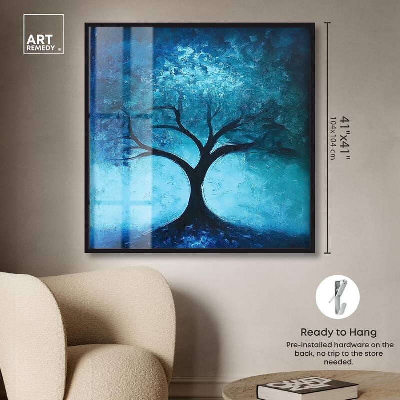 Tree of Opposites III Shadowbox by Art Remedy