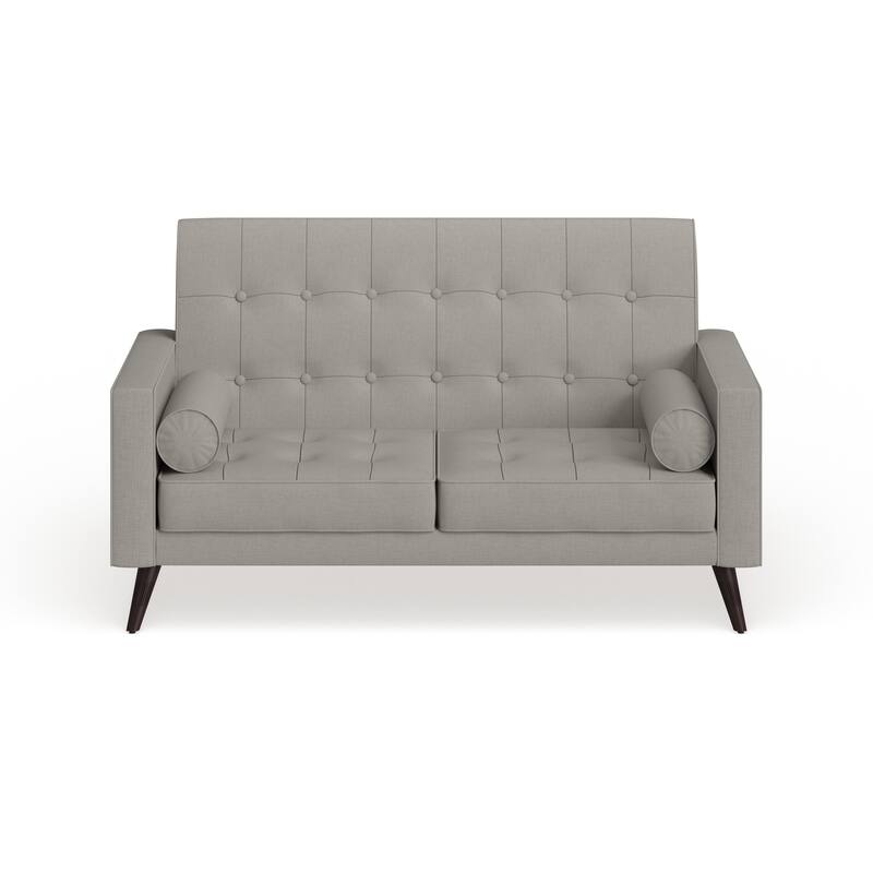 Carson Carrington Rodekro Mid-century Style Fabric Loveseat