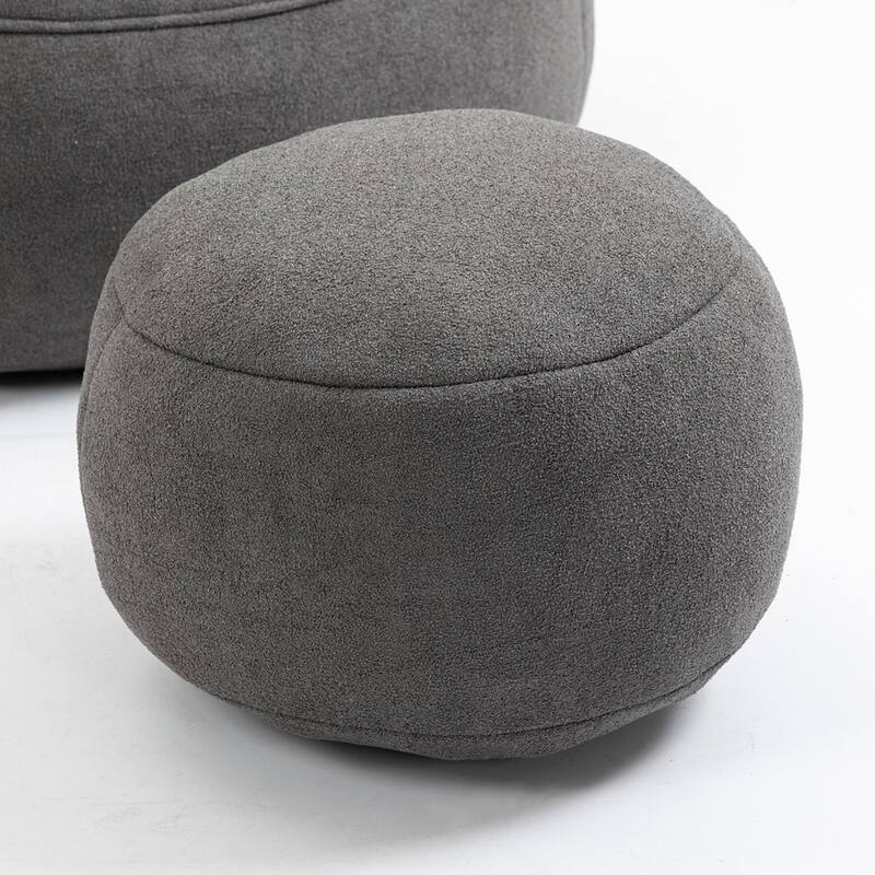 Bedding Bean Bag Sofa Chair With Footrest