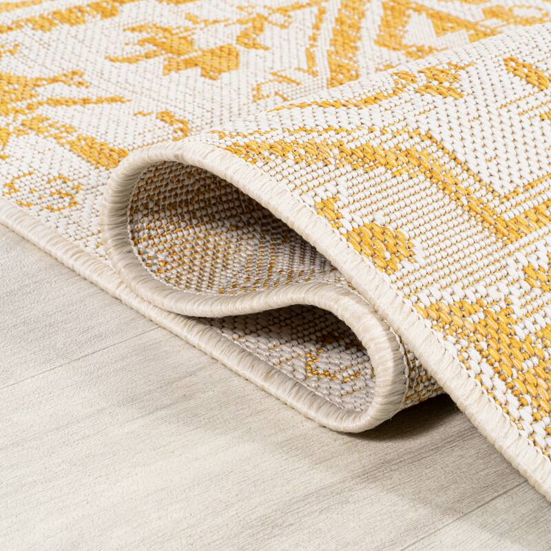 JONATHAN Y Charleston Medallion Indoor/Outdoor Area Rug
