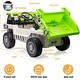 preview thumbnail 4 of 5, Ride On Car Truck w/Remote Control & Electric Dump Bed White - White & Green