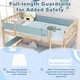 preview thumbnail 21 of 22, Costway Twin Over Twin Bunk Bed Solid Wood Bed Frame with Ladder