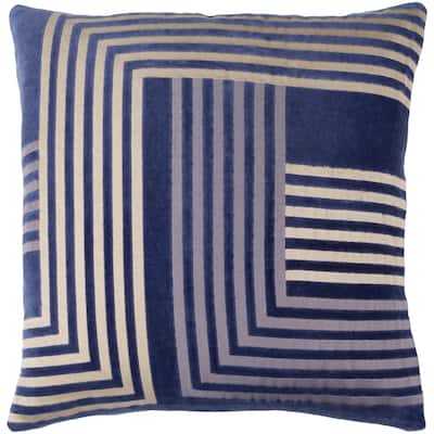 Decorative WestHam Beige 20-inch Throw Pillow Cover