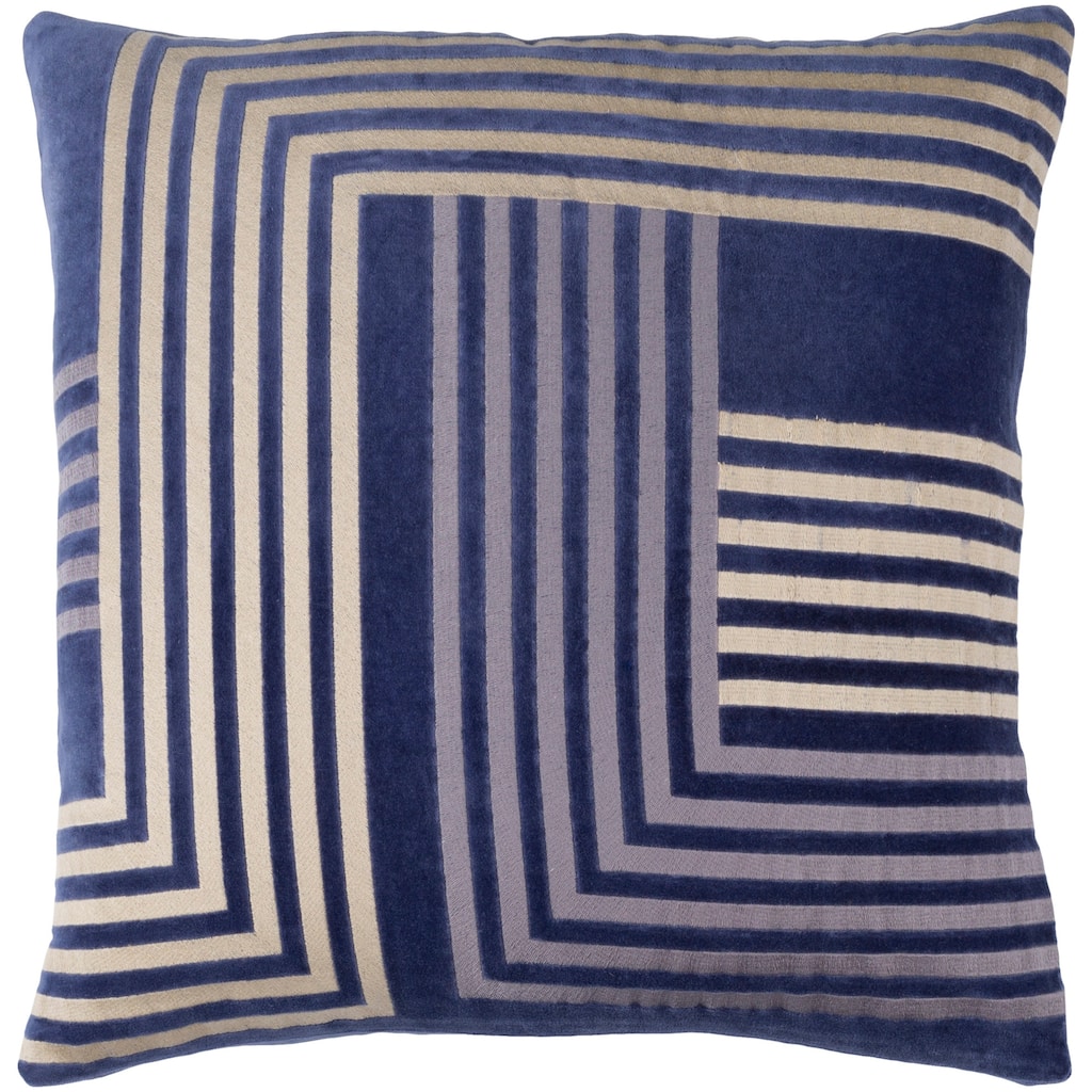Decorative WestHam Beige 20-inch Throw Pillow Cover