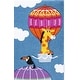 preview thumbnail 12 of 14, SAFAVIEH Carousel Kids Tjadke Hot Air Balloon Rug