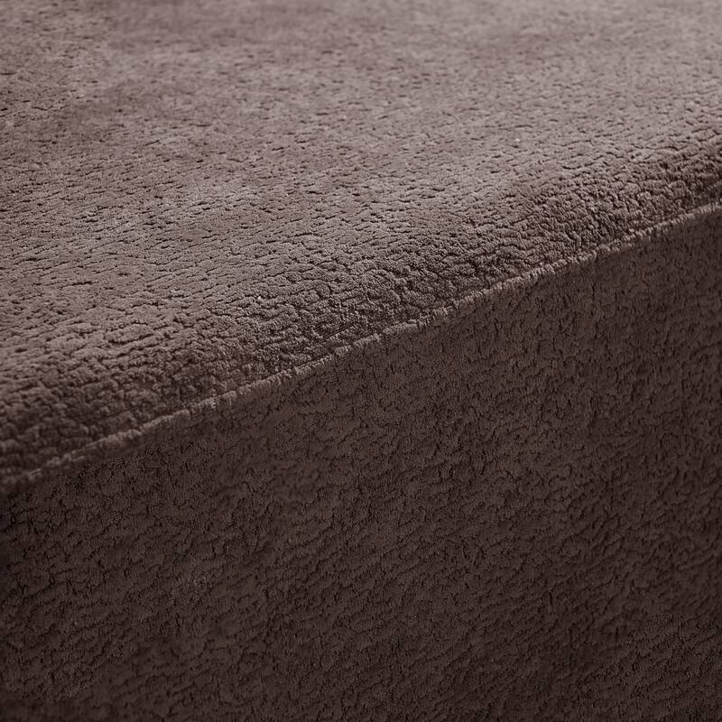 Christopher Knight Home - Modern Curved Upholstered Sectional Sofa