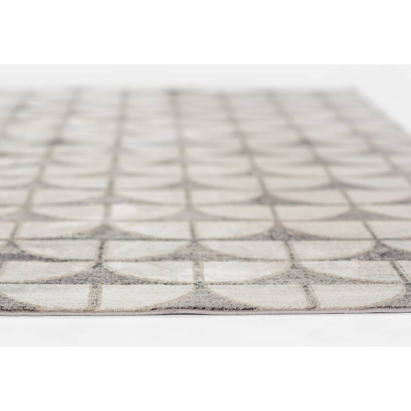 Momeni Edition Polyester Geometric Area Rug