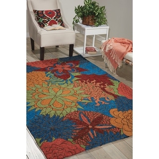 Nourison South Beach Abstract Floral Area Rug