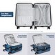 preview thumbnail 50 of 51, Carry-on Luggage 20 Inch Front Open Luggage Lightweight Suitcase