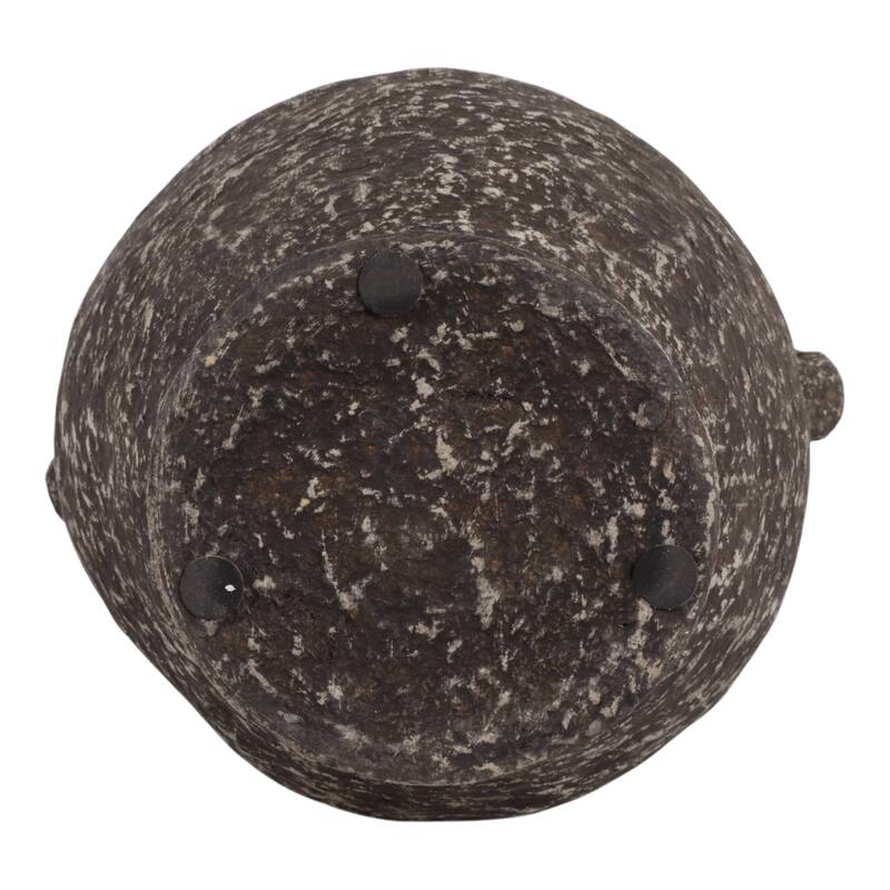 Pottery Paper Mache Vase Casual Mixed Material Handcrafted