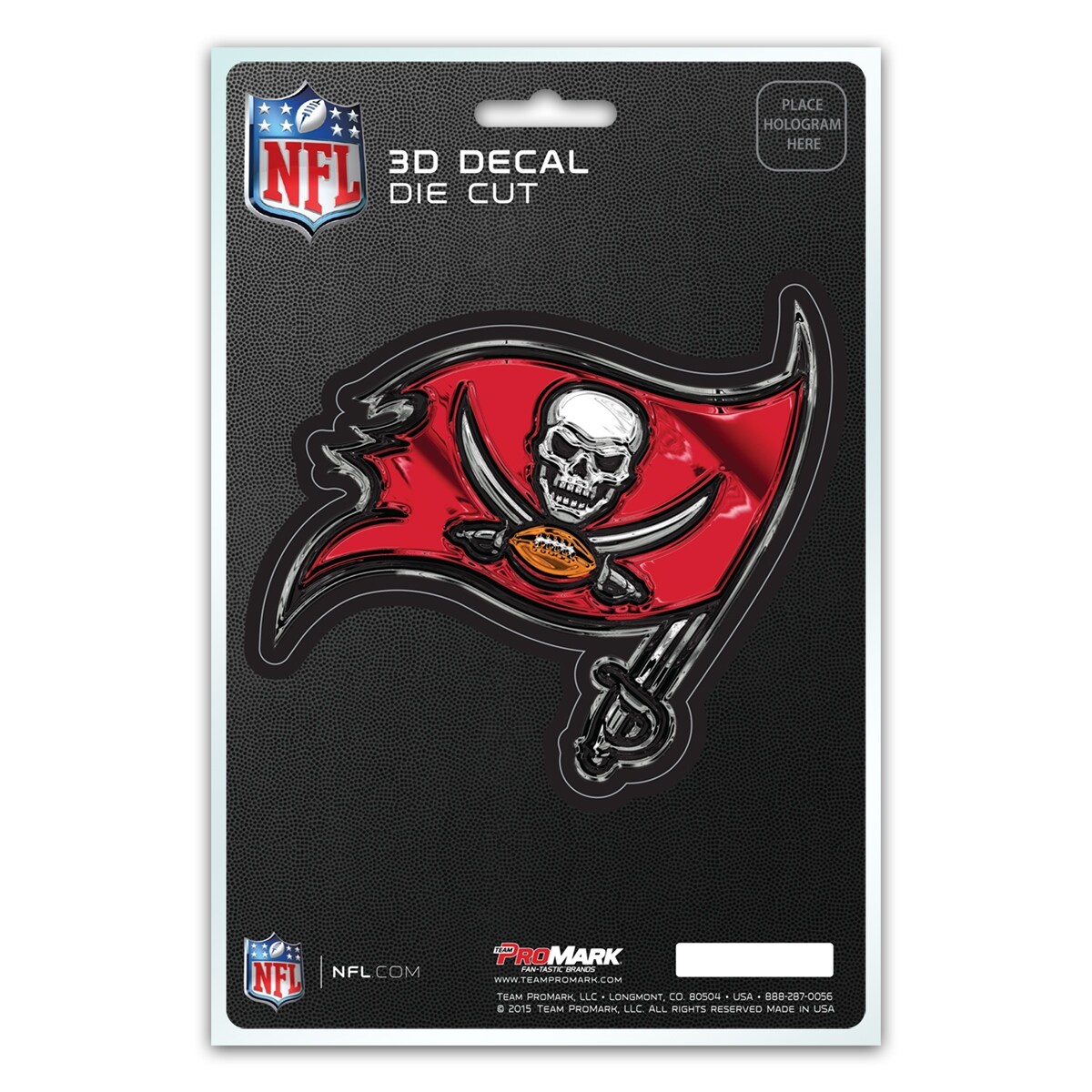 Shop Tampa Bay Buccaneers Decal 5x8 Die Cut 3d Logo Design Overstock 27573027