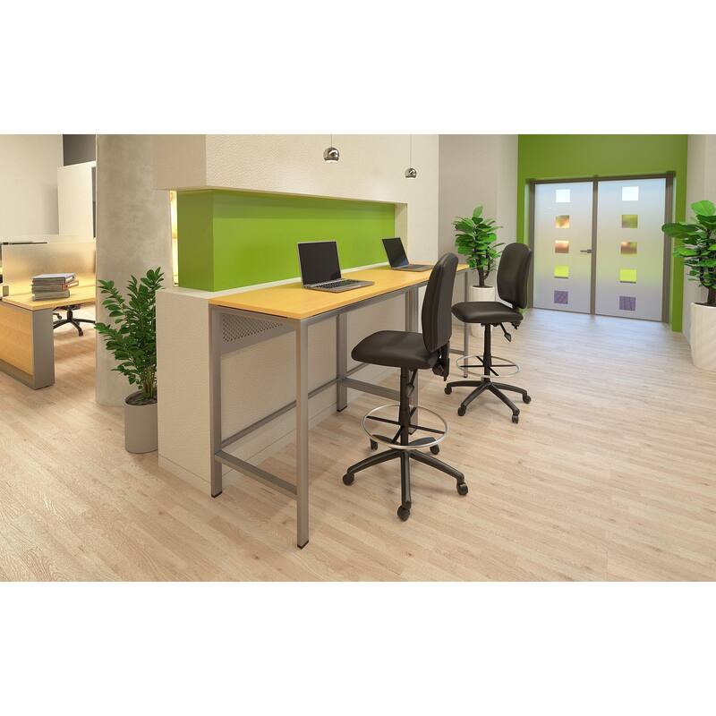 Boss LeatherPlus Multifunction Drafting Stool