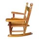 preview thumbnail 6 of 32, Children's rocking oak chair Indoor or Outdoor Oak