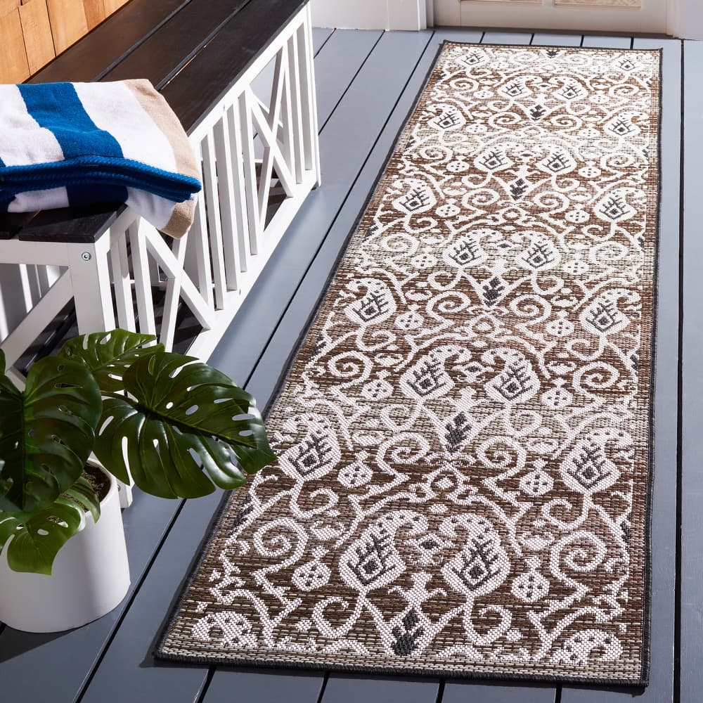 SAFAVIEH Havana Annet Geometric Indoor/ Outdoor Waterproof Rug
