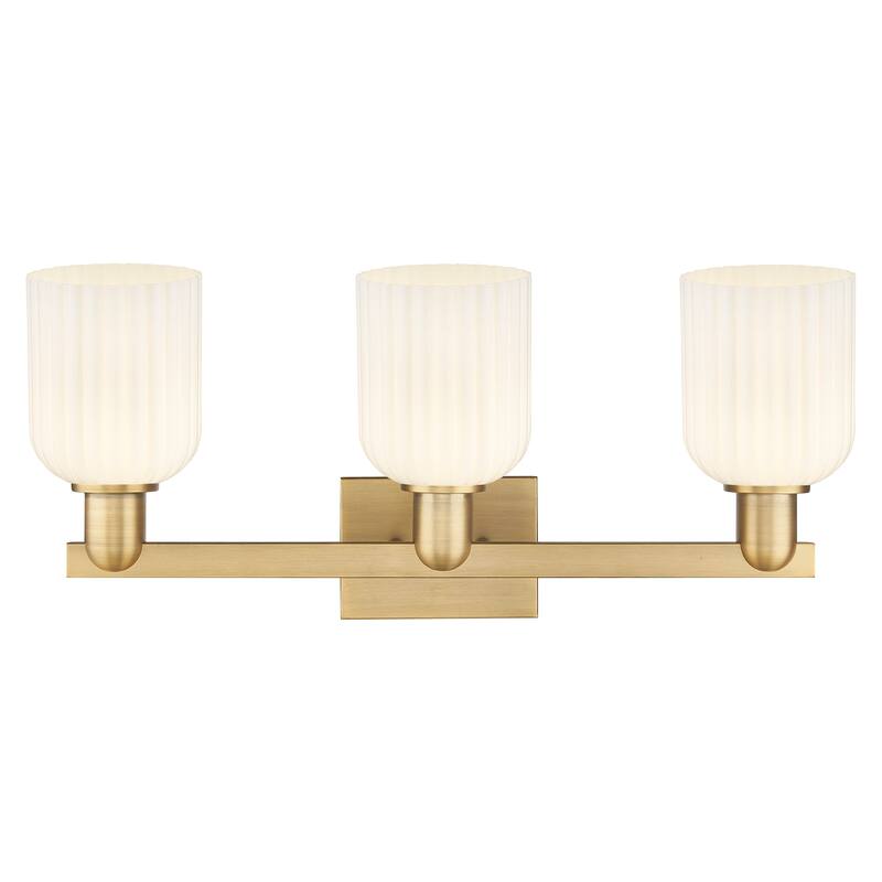 Innovations Lighting 716-3W-G559-5GWH Bridal Veil 3 Light 24" Wide