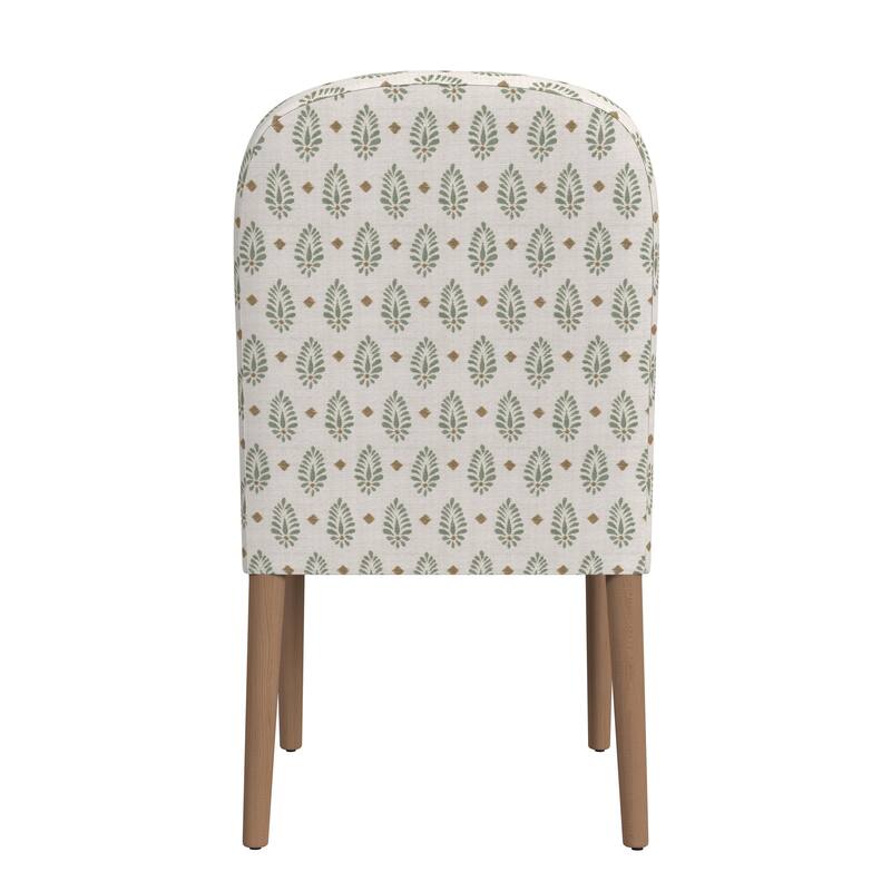 HomePop Rounded back Upholstered Dining chair-Single Pack