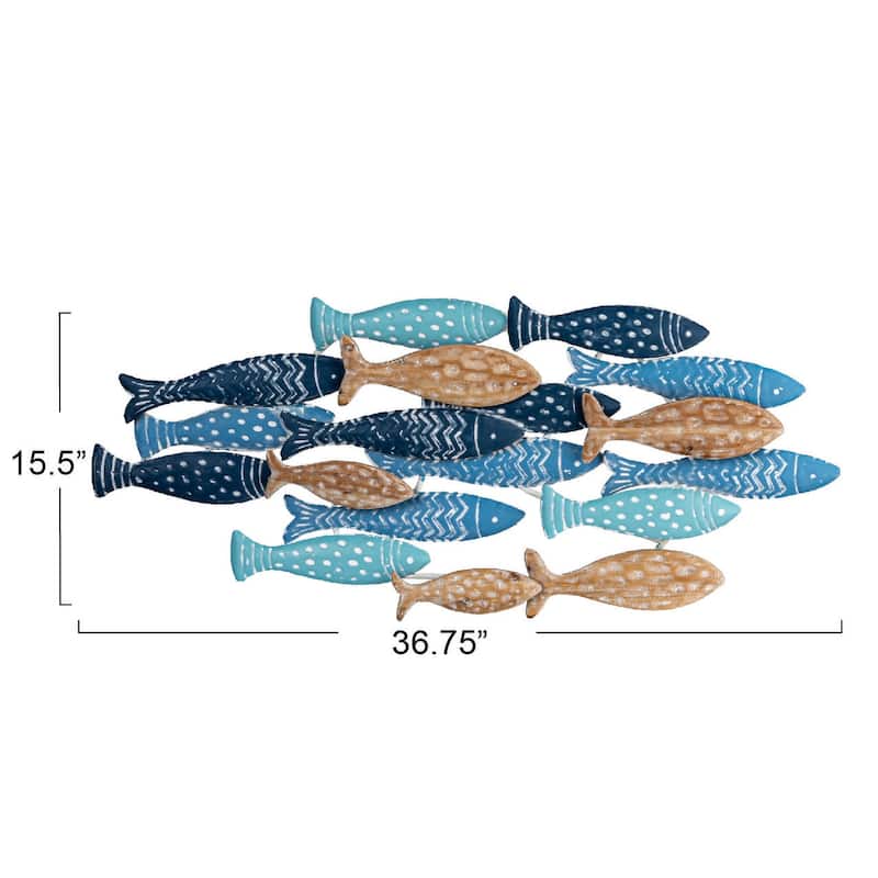 School of Fish Wall Decor