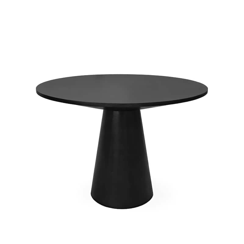 Alpine Furniture Cove 47.5"W Round Counter Height Table, Black