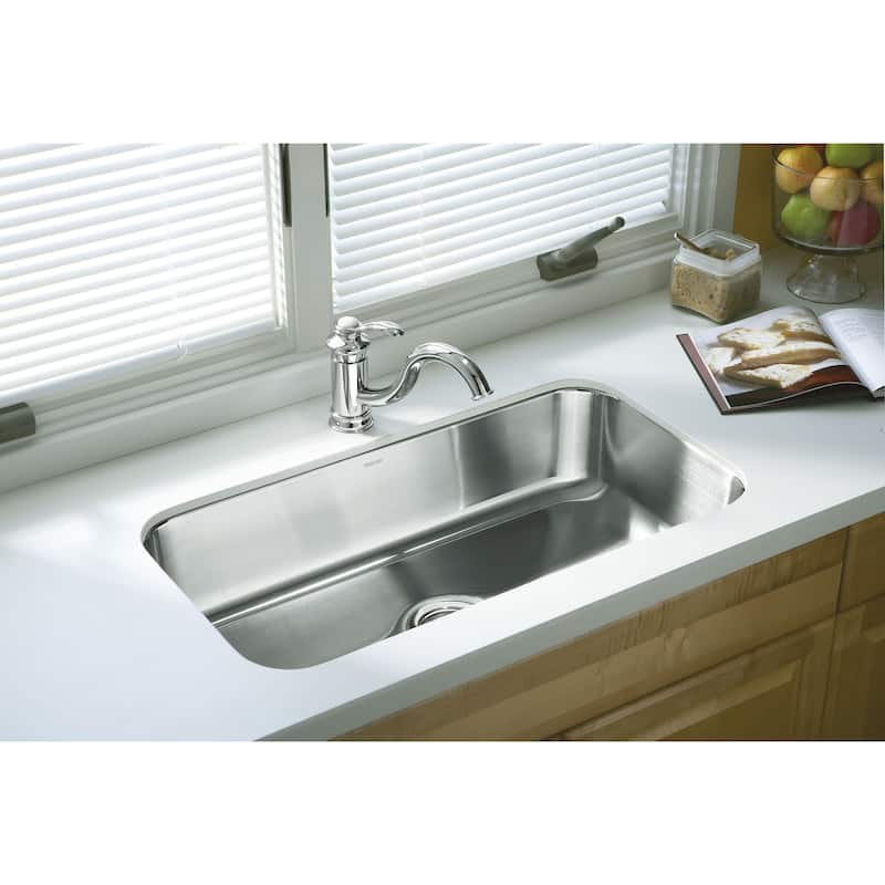 Sterling 11600 McAllister 32" Single Basin Undermount Stainless Steel