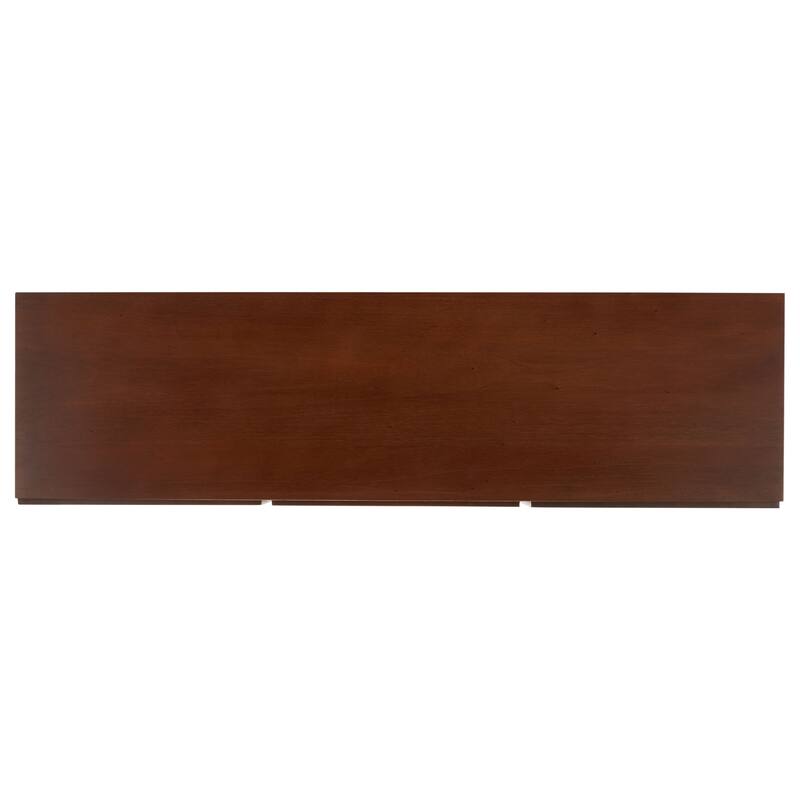 SAFAVIEH Tabetha 2-Shelf Rattan Sideboard - 54 In. W x 15 In. D x 33 In. H - 54Wx15Dx33H