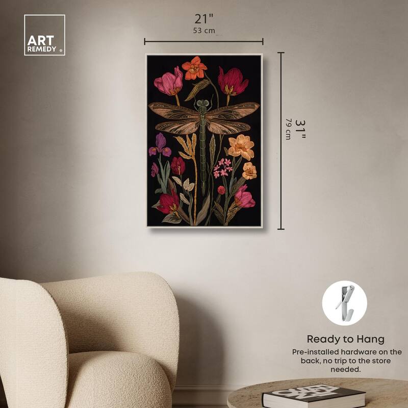 Ruby Reed Rider II Canvas by Art Remedy