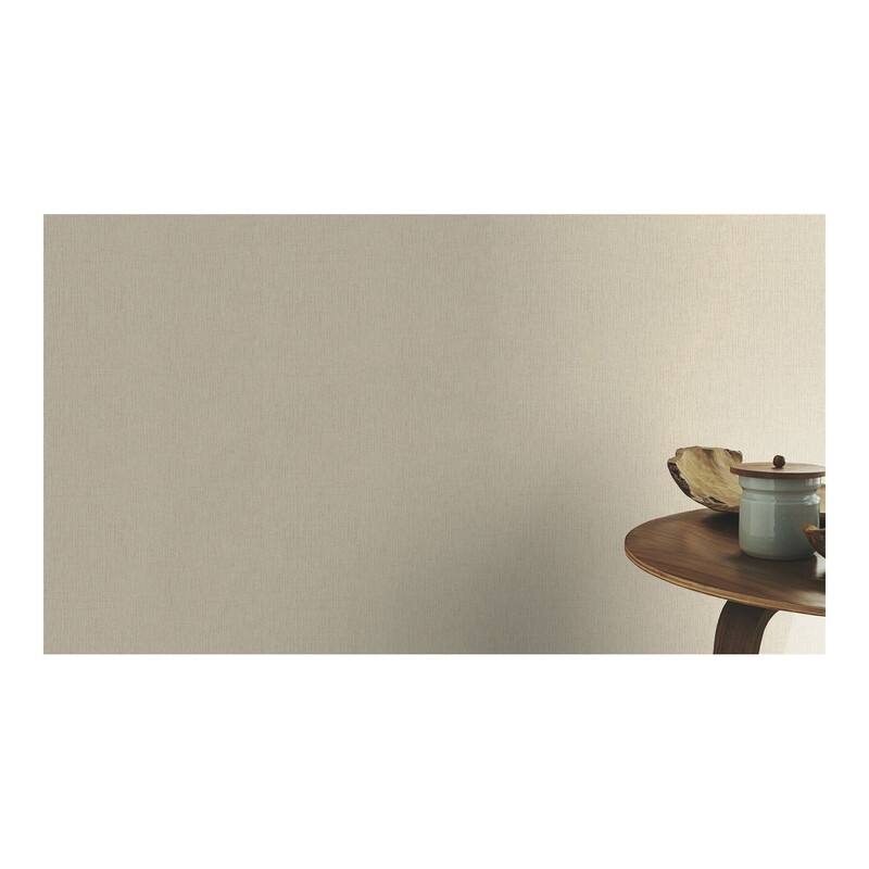 Advantage Haast Brass Vertical Woven Texture Wallpaper - 21 x 396 x 0.025