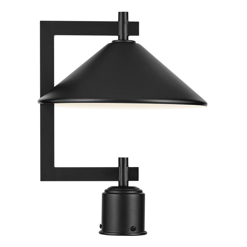 Kichler Lighting Ripley 1-Light Black Outdoor Post Light