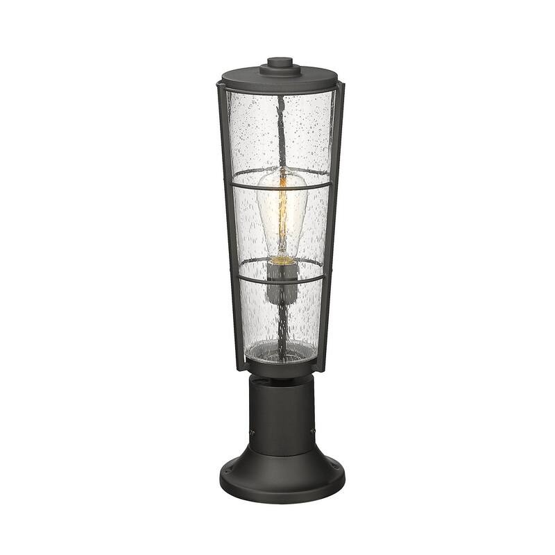 Z-Lite Helix 22" Tall Outdoor Pier Mount Post Light