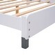 preview thumbnail 8 of 6, Full Size Bed Frame with House Shape Headboard, Platform Bed Full, Modern Wood Double Bed Frames for Kids Boys Girls Teens,White