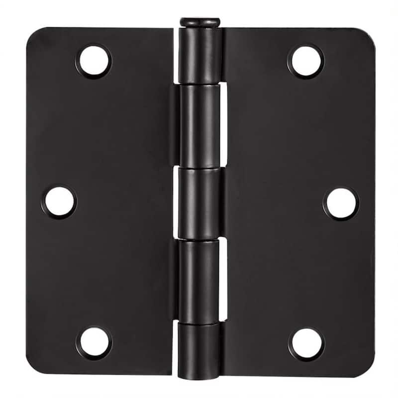 Design House 188391 3-1/2" x 3-1/2" Butt 1/4" Radius Corner Surface