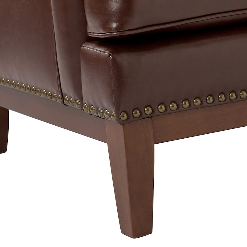 Etienne Comfy Living Room Armchair with Apron Design by HULALA HOME