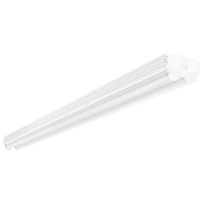 4 foot 43 watt LED Double Light Strip Fixture 4750 lumens 4000K 120-277V