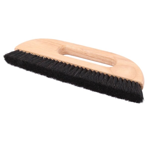 Unique BargainsHome Wood Cleaning Tool Carpet Glass Wallpaper Dye Painting Bristle Brush Black